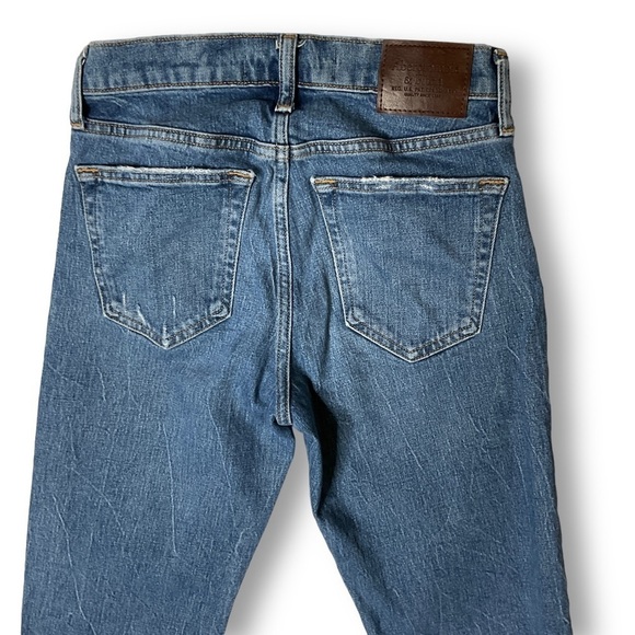 Abercrombie & Fitch Mens Vintage Stretch 90’s Straight Jeans Sz 28 - Picture 7 of 11